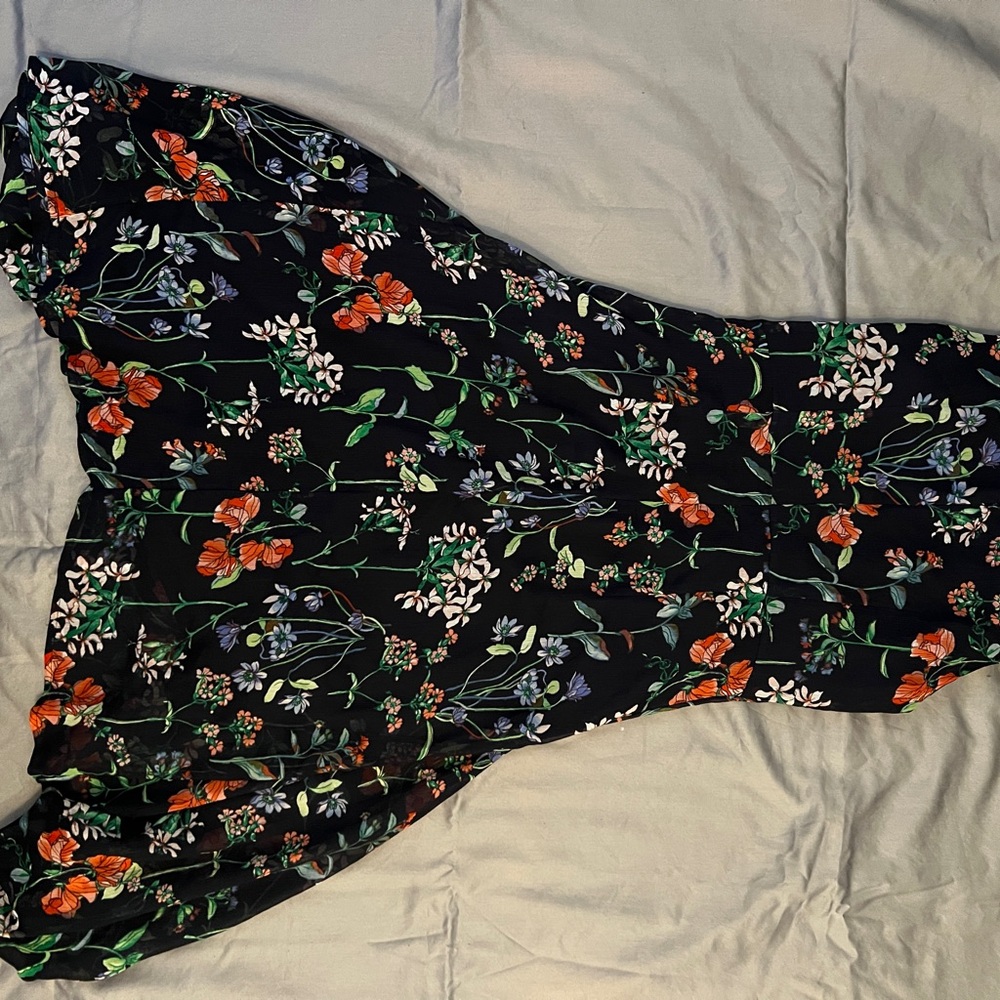 Tommy Hilfiger Women’s Floral Dress - Navy Blue Base - Picture 3 of 5